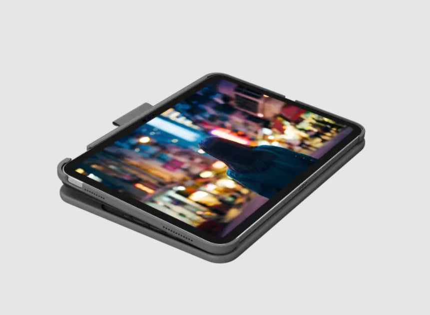 Logitech Slim Folio Bluetooth Keyboard Case iPad 10.9 10th Gen / A16 11th Gen Oxford Grey