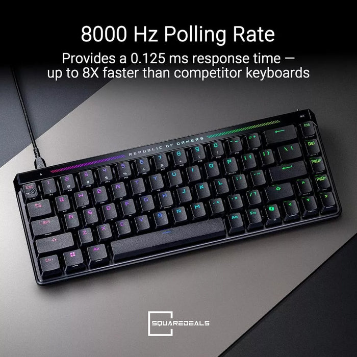 ASUS ROG Falchion Ace HFX 65% Analog Gaming Keyboard Magnetic Switches