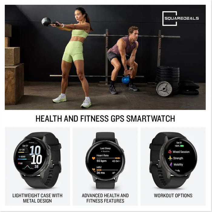 Garmin Venu 4 Advanced Health and Fitness GPS Smartwatch