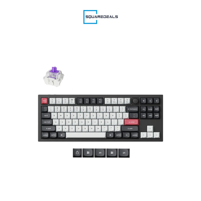 Keychron Q3 HE TKL 80% QMK Wireless Keyboard