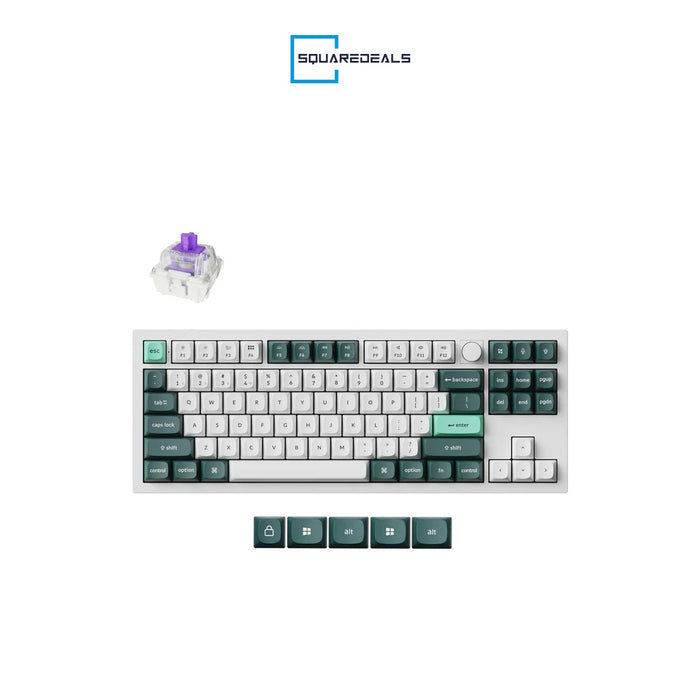 Keychron Q3 HE TKL 80% QMK Wireless Keyboard