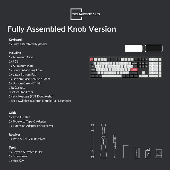 Keychron Q6 HE QMK Wireless Keyboard