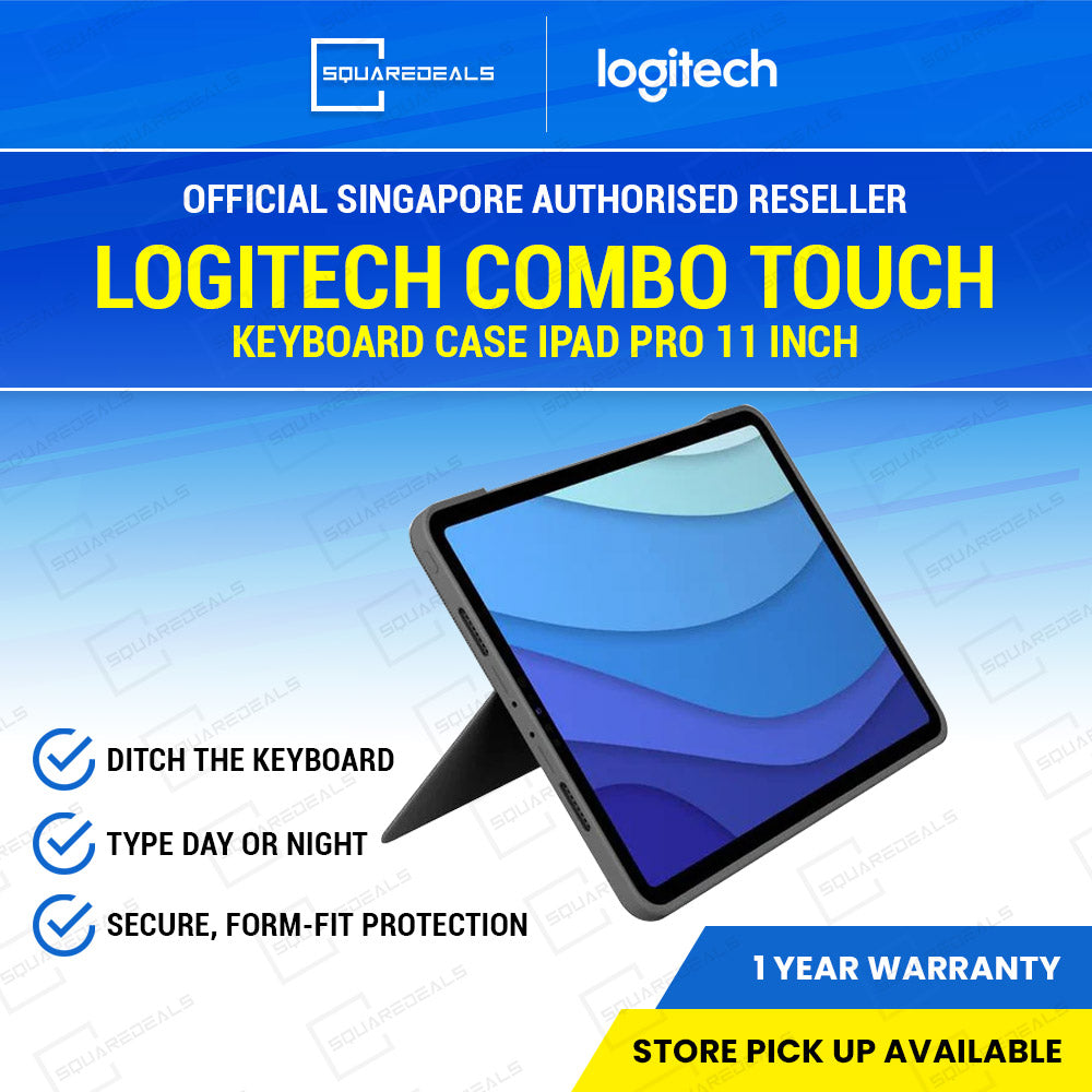 Logitech Combo Touch Keyboard Case iPad Pro 11 inch — SquareDeals