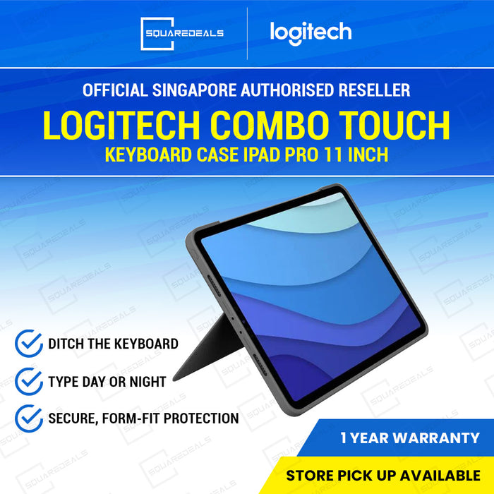 Logitech Combo Touch Keyboard Case iPad Pro 11 inch