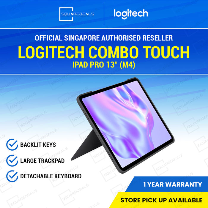 Logitech Combo Touch iPad Pro 13" (M4, M5)
