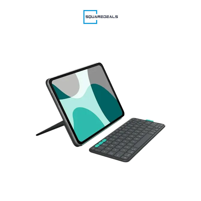 Logitech Flip Folio Keyboard Case for iPad Pro 11 (M4 M5) iPad Air 11 (M3 M2 5th Gen) Graphite