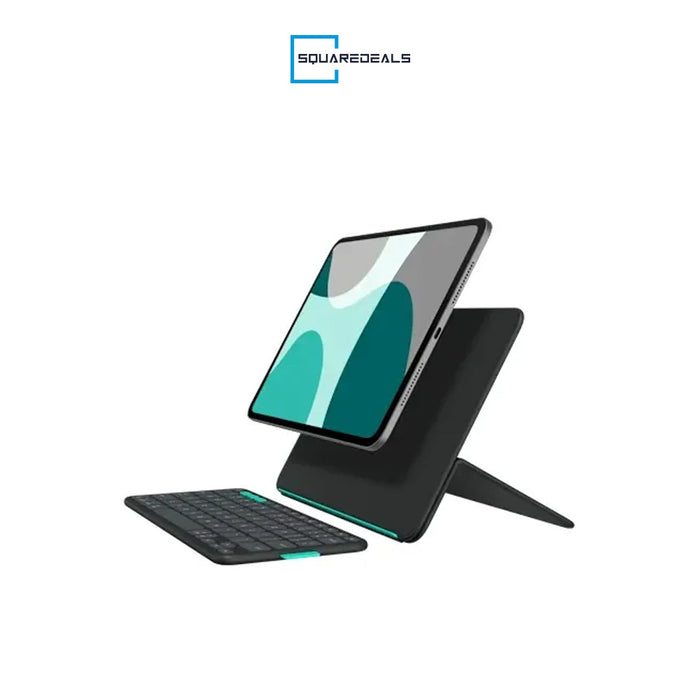 Logitech Flip Folio Keyboard Case for iPad Pro 11 (M4 M5) iPad Air 11 (M3 M2 5th Gen) Graphite
