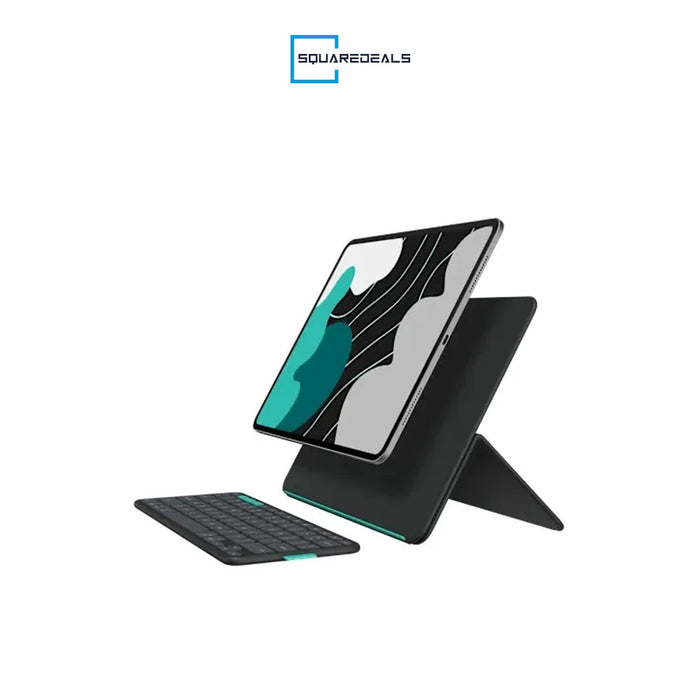 Logitech Flip Folio Keyboard Case for ipad Pro 13 inch (M4 M5) ipad Air 13 Inch ( M2 M3) Graphite