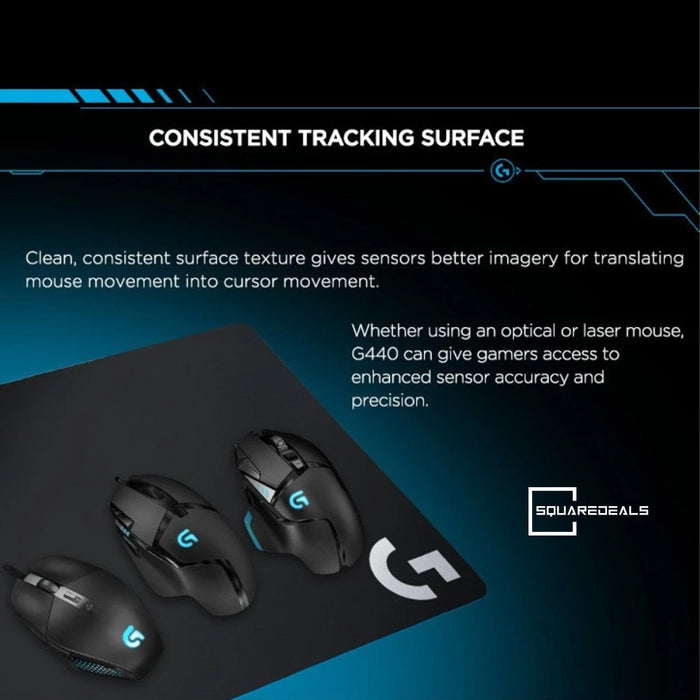 Logitech G440 Hard Gaming Mouse Pad