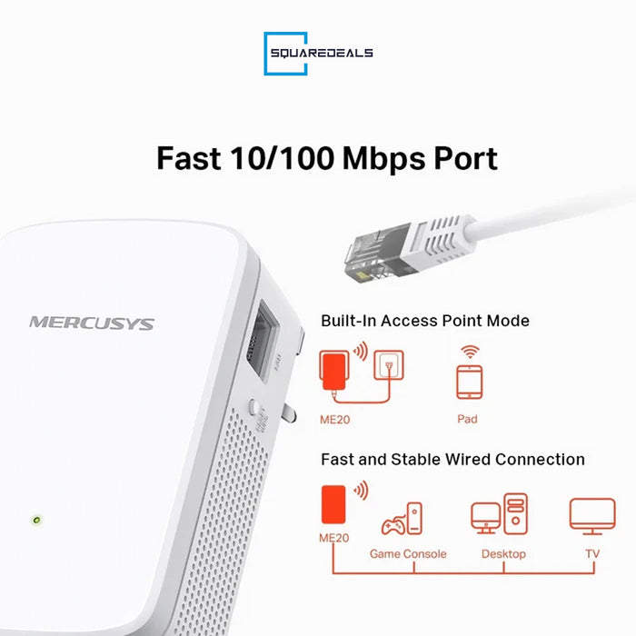 Mercusys ME20 AC750 Wi-Fi Range Extender