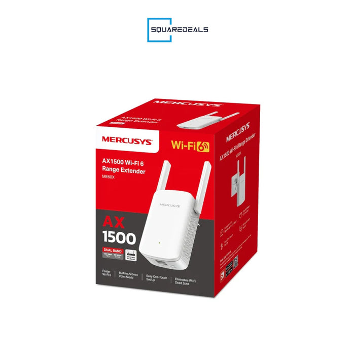 Mercusys ME60X AX1500 Wi-Fi Range Extender