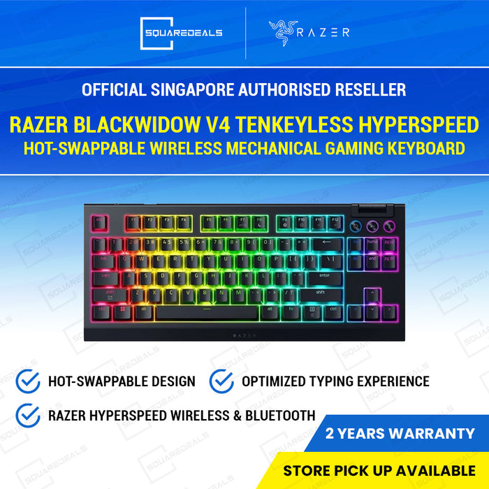 Razer BlackWidow V4 Tenkeyless HyperSpeed