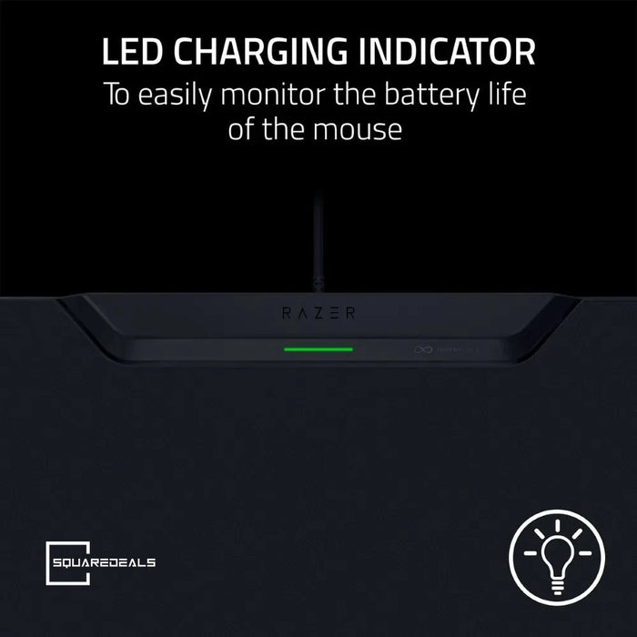 Razer HyperFlux V2 Wireless Charging Gaming Mousepad Hard
