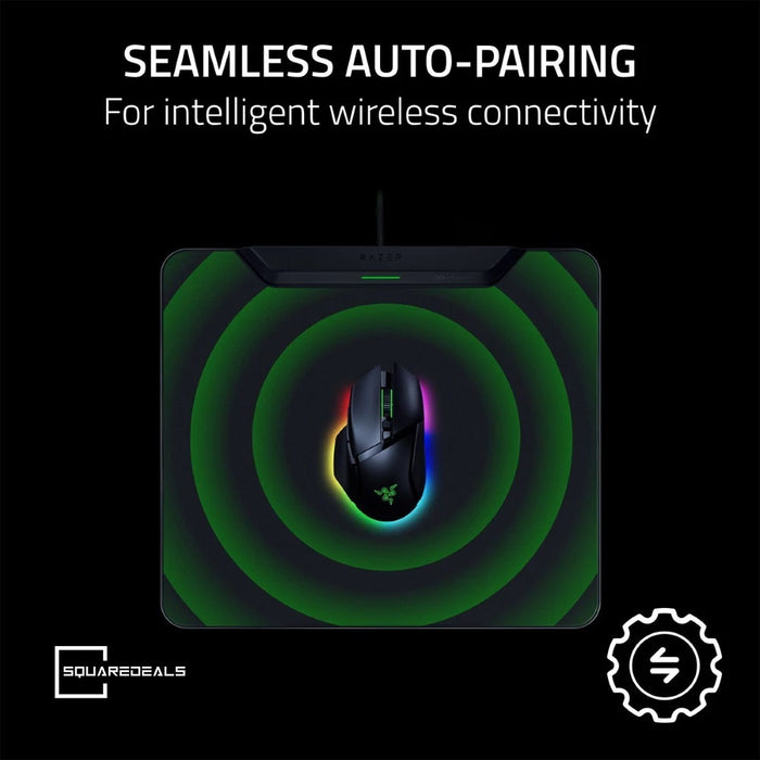 Razer HyperFlux V2 Wireless Charging Gaming Mousepad Hard