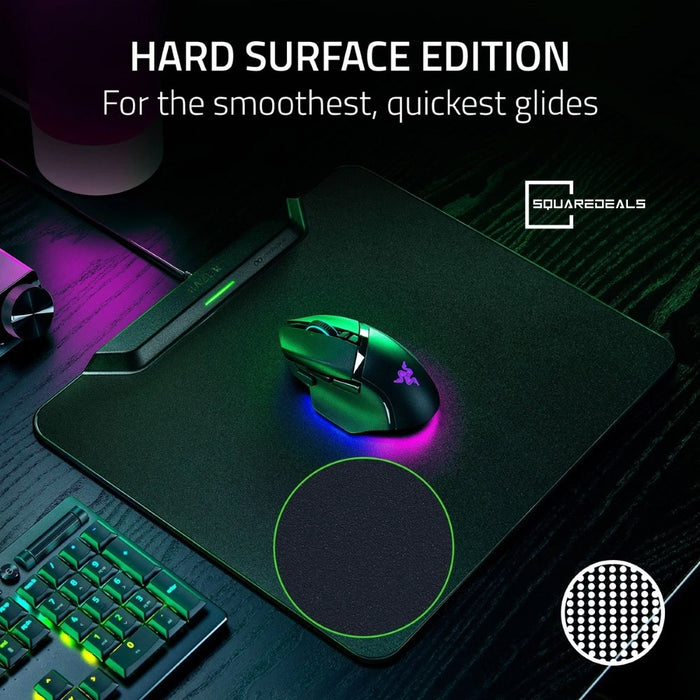 Razer HyperFlux V2 Wireless Charging Gaming Mousepad Hard