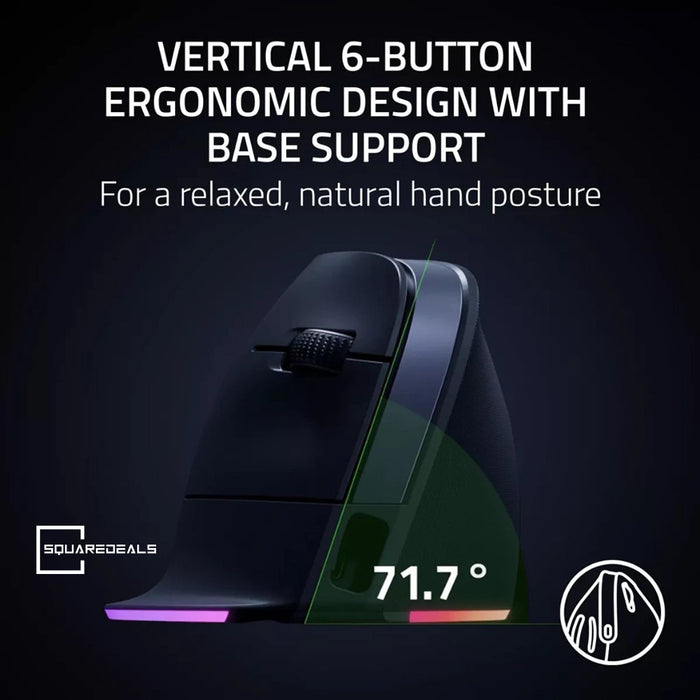 Razer Pro Click V2 and Vertical Wireless Mouse