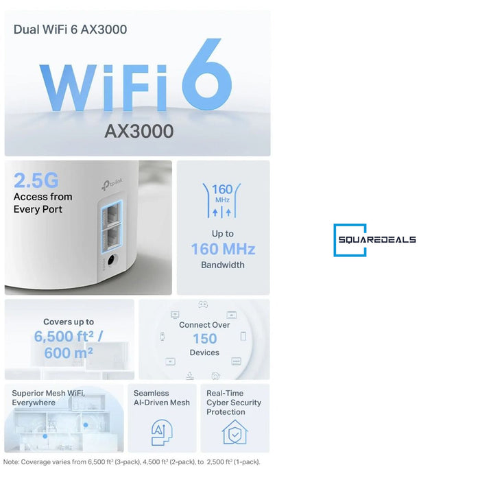 TP Link Deco X50 Pro AX3000 Dual Band