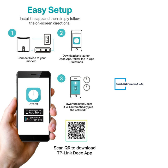 TP Link Deco X50 Pro AX3000 Dual Band