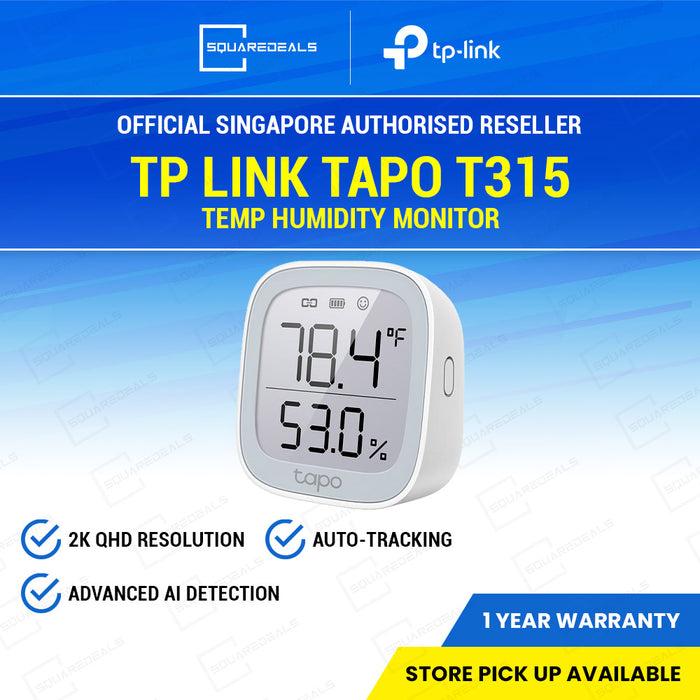 TP Link Tapo T315 Temp Humidity Monitor