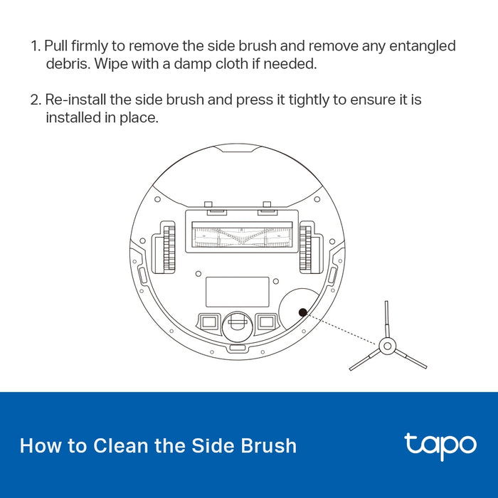 TP Link Tapo RVA101 Robot Vacuum Replacement Kit