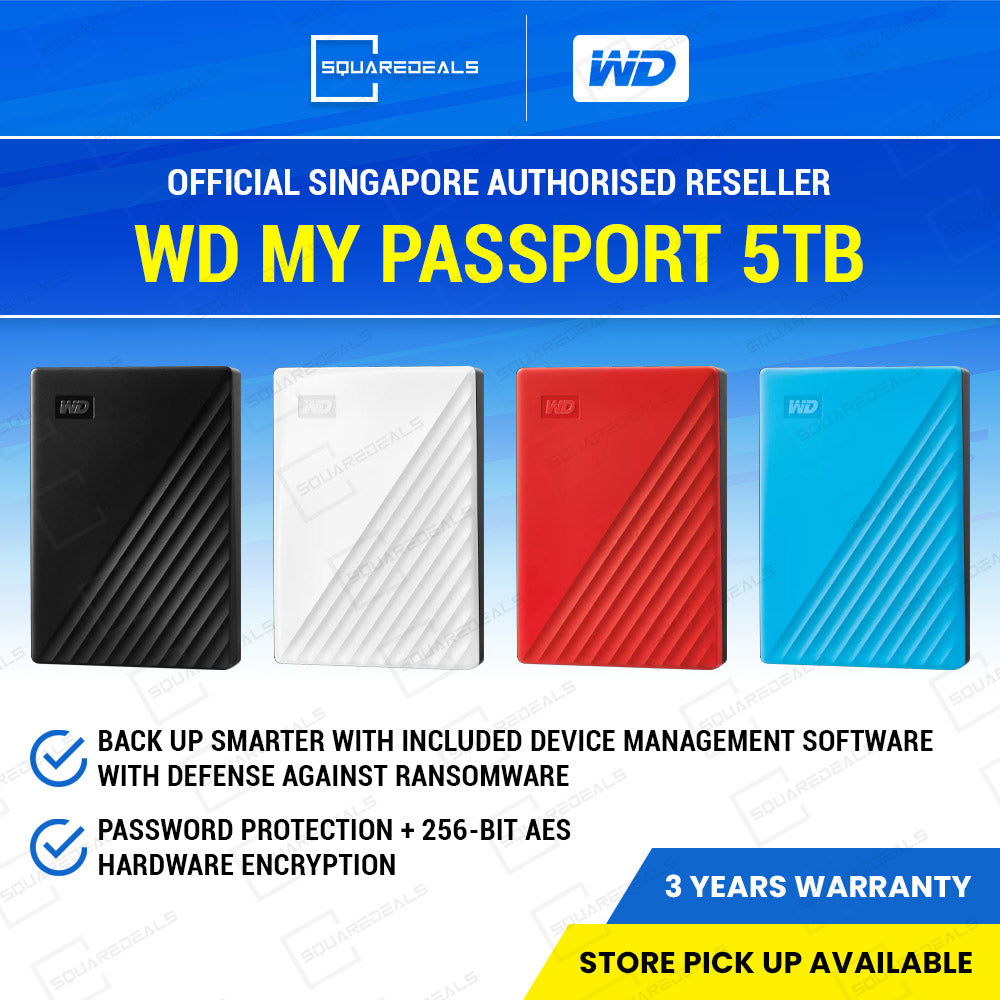 Western Digital WD My Passport 5TB — SquareDeals
