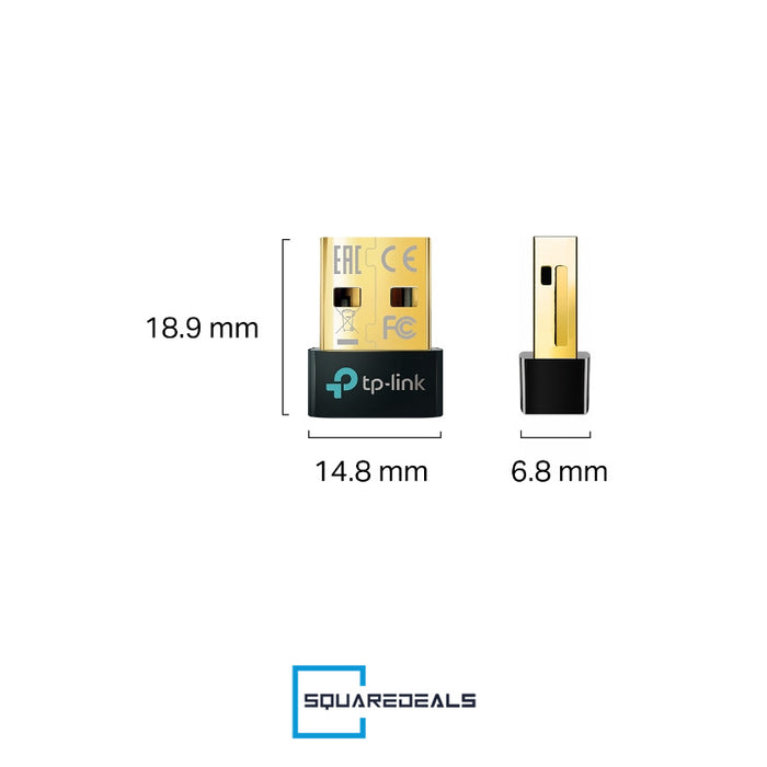 TP Link UB500 Bluetooth 5.0 Nano USB Adapter Faster Speeds TP Link