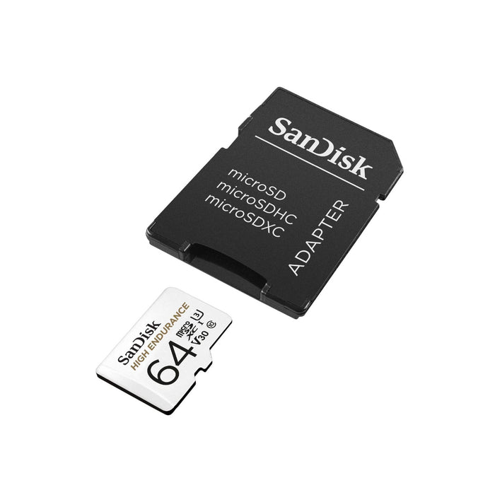 SanDisk High Endurance 64GB 128GB 256GB 512GB MicroSDXC Memory Card with Adapter