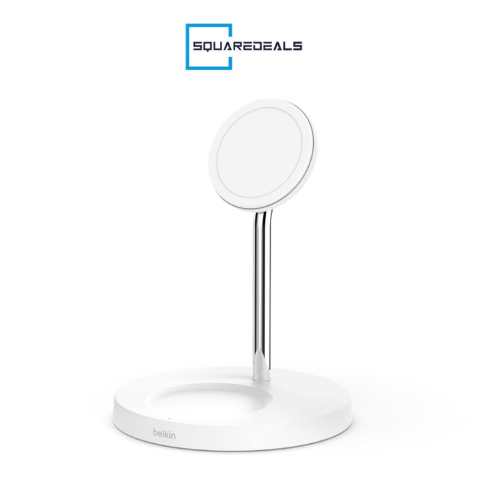 Belkin Boost Charge Pro 2 in 1 Wireless Charger Stand MagSafe 15W All Colours