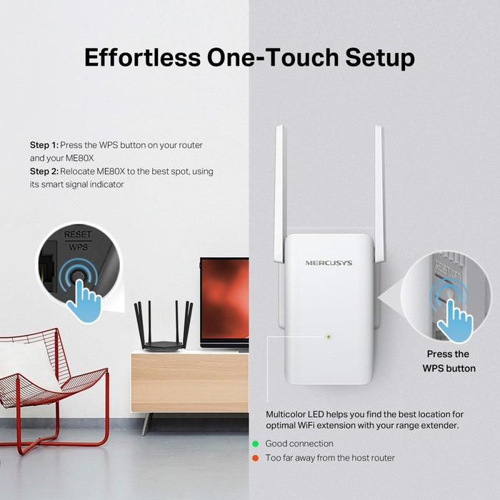 Mercusys ME80X Range Extender