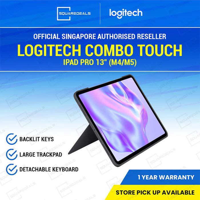 Logitech Combo Touch iPad Pro 13" (M4, M5)