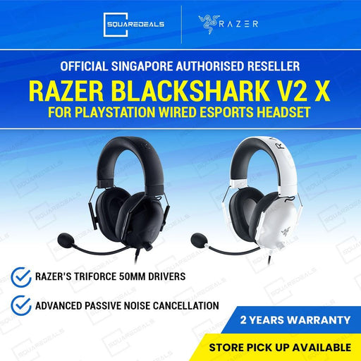 Razer BlackShark V2 X Headset for PlayStation
