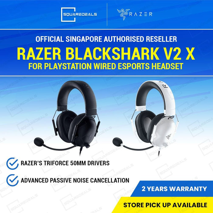Razer BlackShark V2 X Headset for PlayStation