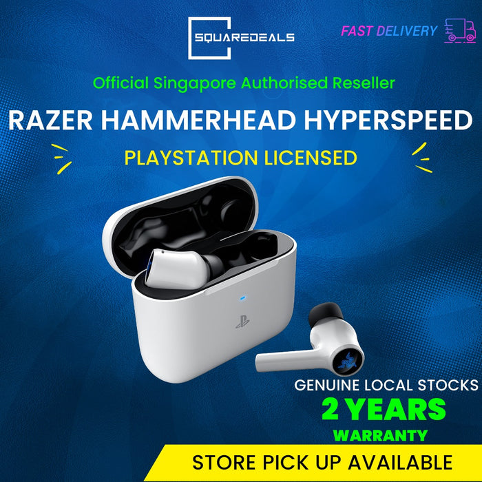 Razer Hammerhead HyperSpeed Wireless Gaming Earbuds Bluetooth 5.2