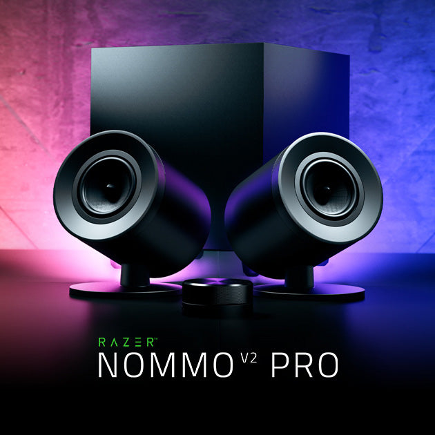 Razer Nommo V2/Nommo V2 X/Nommo V2 Pro 2.1 Gaming PC Speakers