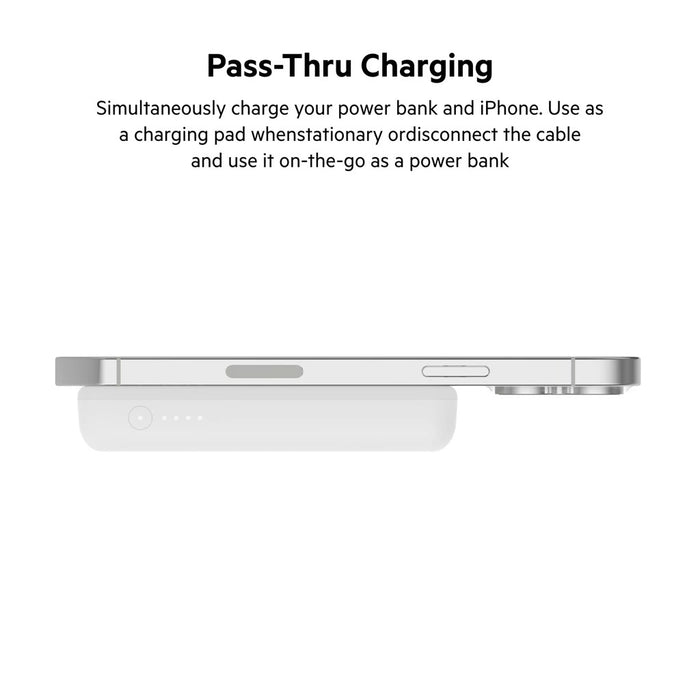 Belkin Boost Charge Magnetic Wireless Power Bank 5K + Stand