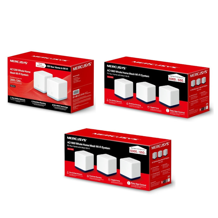 Mercusys Halo H70X AX1800 Mesh WiFi 6 (2 pack & 3 pack)