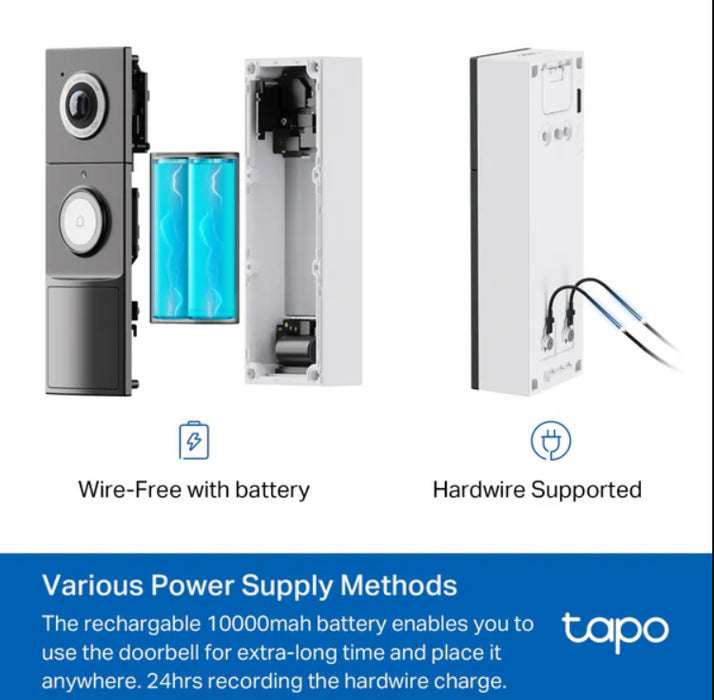 TP Link Tapo D235 Tapo Video Doorbell Camera