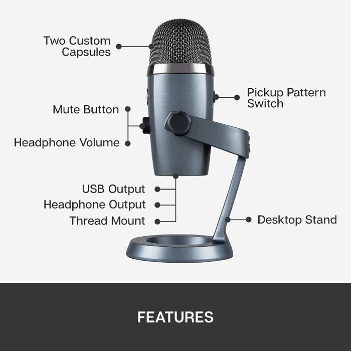 Logitech Blue Yeti Nano USB Microphone