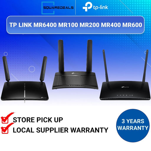 TP Link TL-MR6400 / TL-MR100 / Archer MR200 / MR400/ MR500/ MR600 Wireless N 4G LTE Dual Band Wifi Router SIM Slot