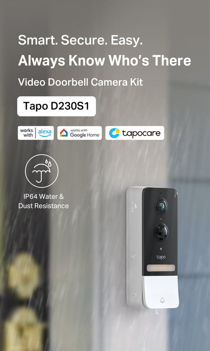 TP Link Tapo D230S1 Video Doorbell