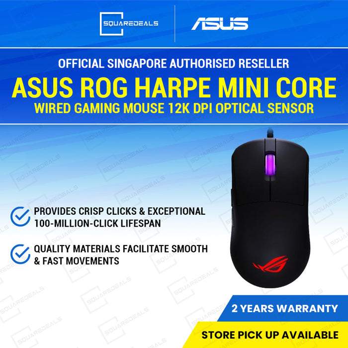 ASUS ROG Harpe Mini Core Wired Gaming Mouse