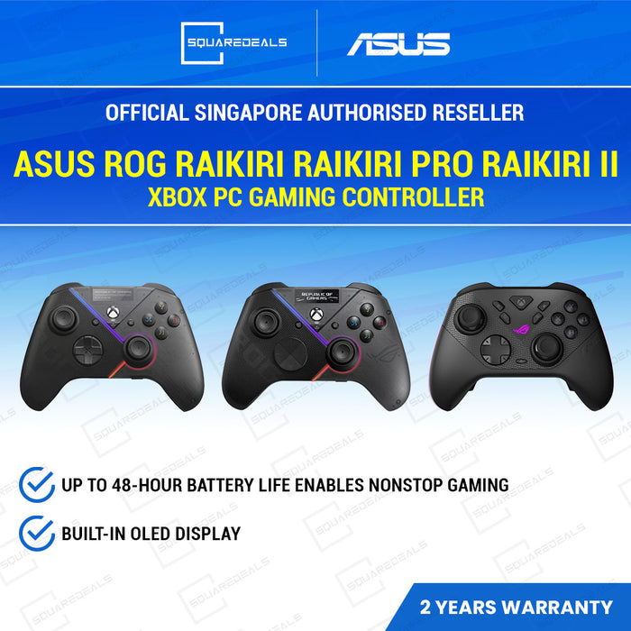 Asus ROG Raikiri And ROG Raikiri Pro Gaming Controller for PC Xbox