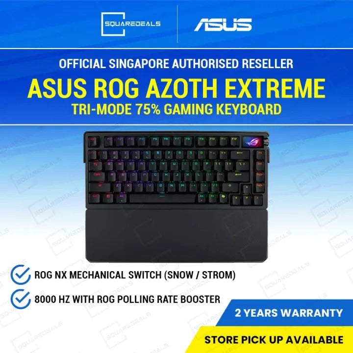 Asus ROG Azoth Extreme Tri-Mode 75% Gaming Keyboard — SquareDeals