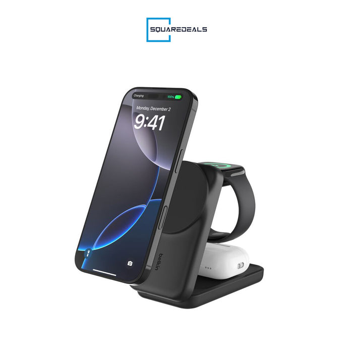 Belkin WIZ036my Qi2 25W UltraCharge 3 in 1