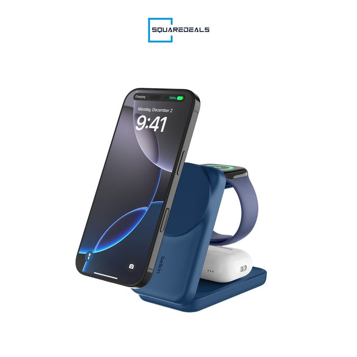Belkin WIZ036my Qi2 25W UltraCharge 3 in 1
