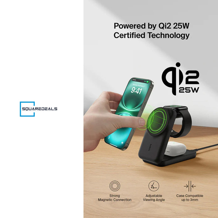 Belkin WIZ038my Qi2 25W UltraCharge 2 in 1