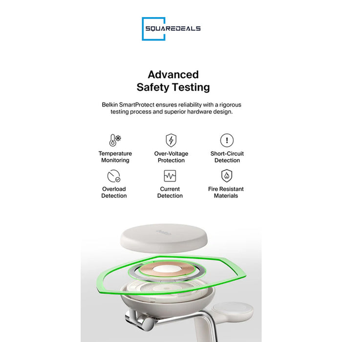 Belkin  UltraCharge Pro 3 in 1 Qi2 25W Charging Dock