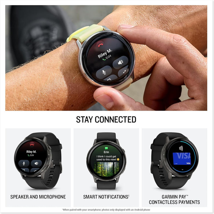 Garmin Venu 4 Advanced Health and Fitness GPS Smartwatch