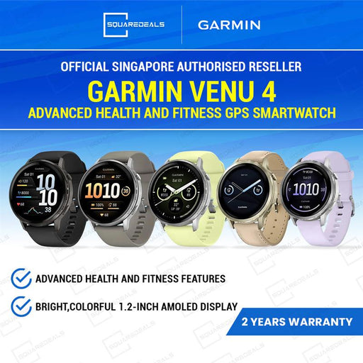 Garmin Venu 4 Advanced Health and Fitness GPS Smartwatch