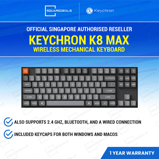 Keychron K8 Max Wireless Mechanical Keyboard